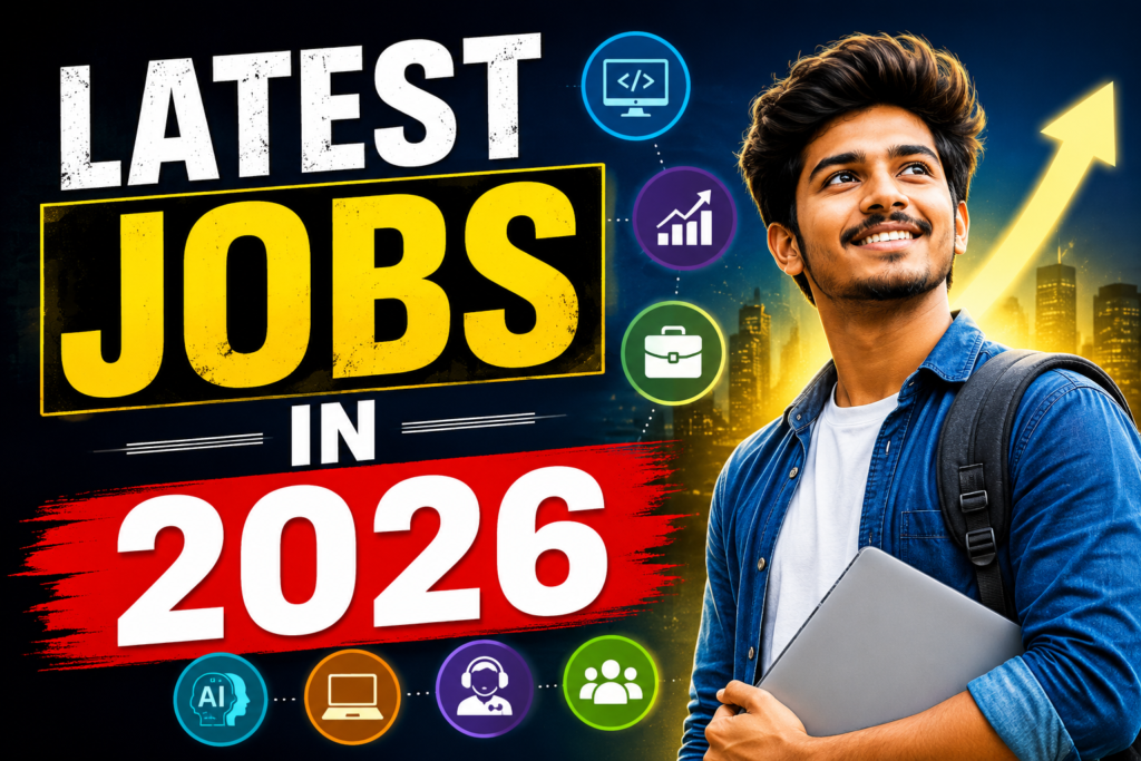 LATEST JOBS IN 2026